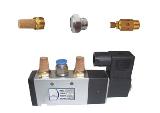Silenciadores para electroválvulas